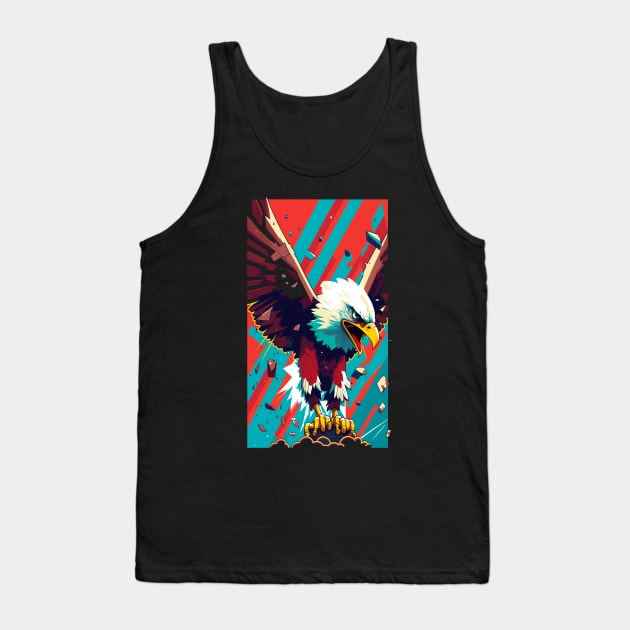 American bird Tank Top by Greeck